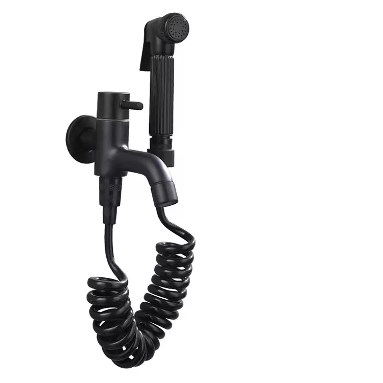 Pistola rociadora tipo prensa Black Toilet Companion