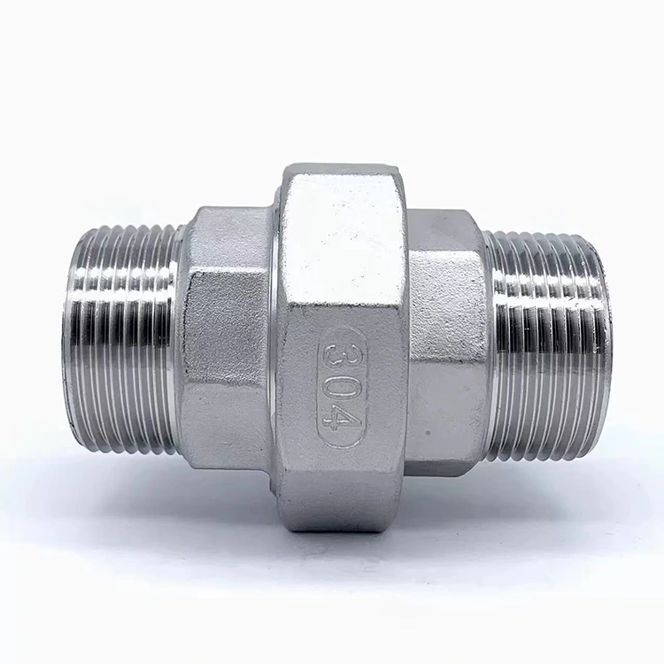 Unión Doble Rosca Macho para Fontanería