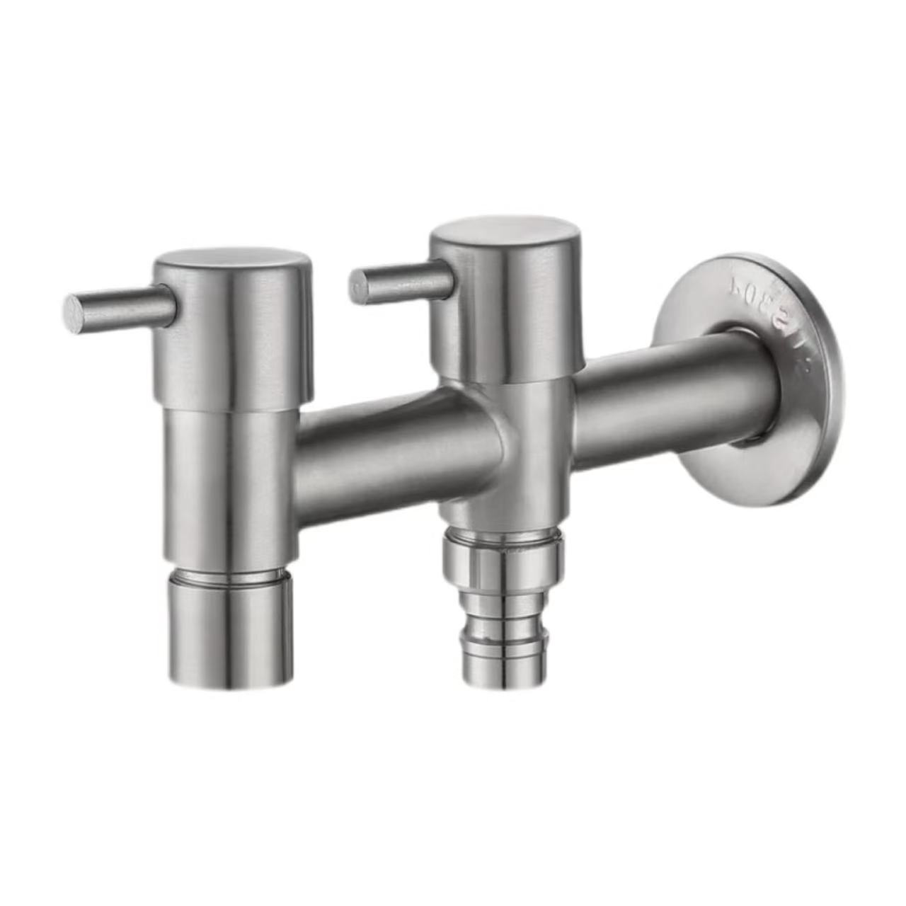 Grifo de doble salida con control inteligente de doble motor
