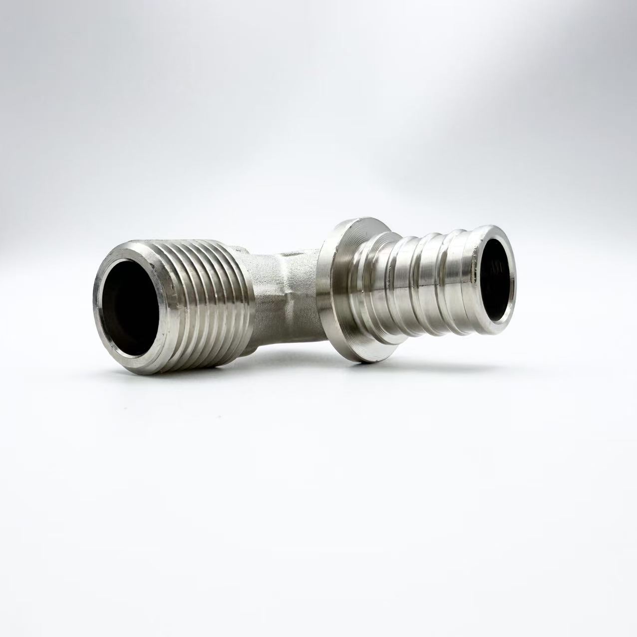 Codo Push-Fit con Rosca Macho