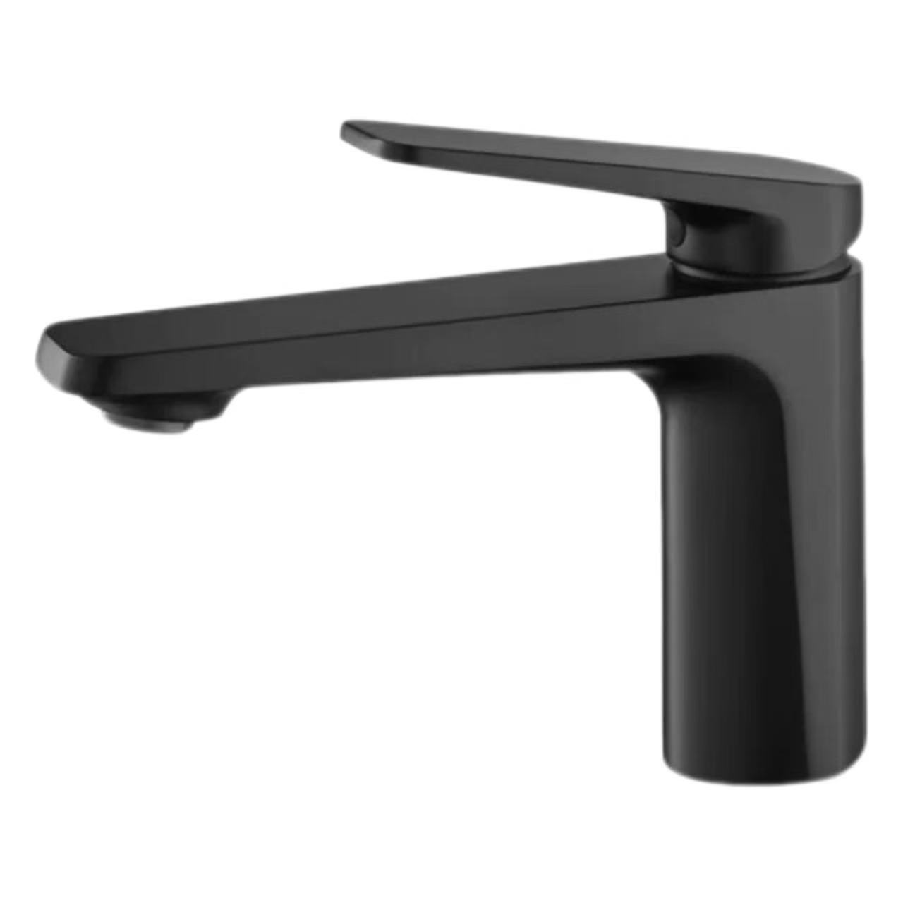 Grifo Dragón minimalista de mango largo negro mate