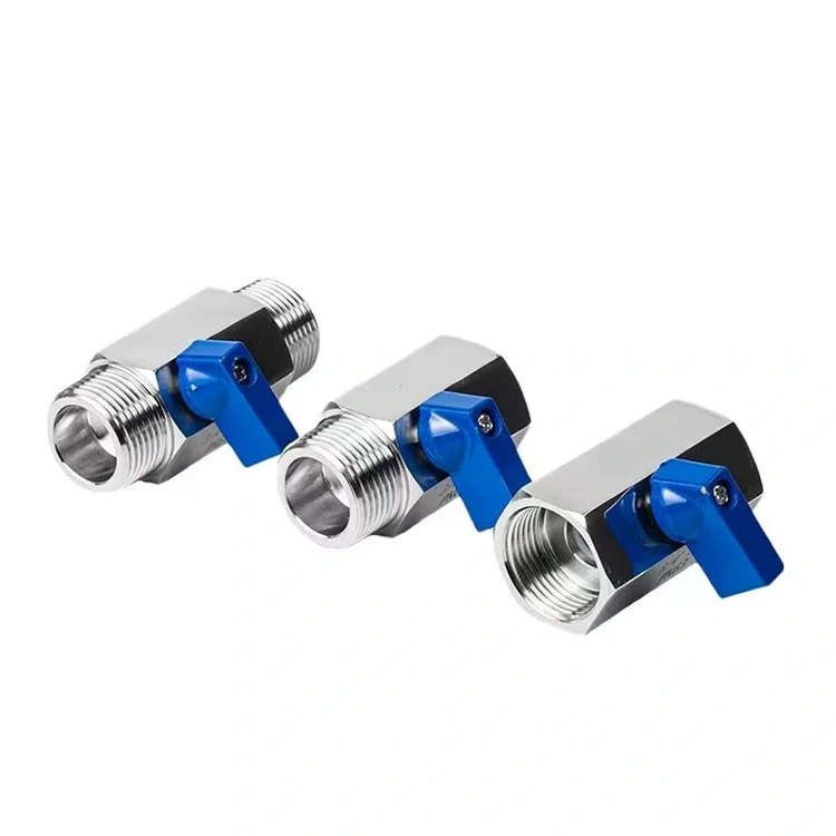 Miniválvula de bola especial para climatización y gas