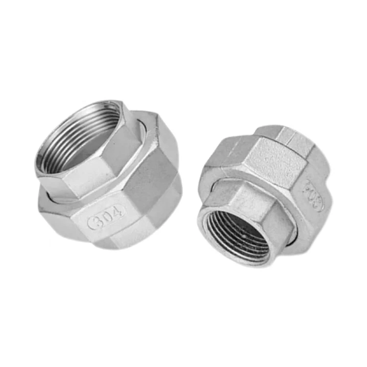 Unión hembra preempaquetada