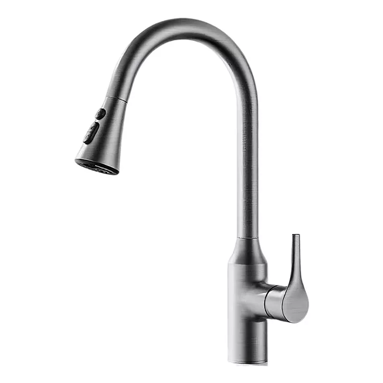 Grifo de cocina frío y caliente giratorio extraíble Grifo de cocina frío y caliente giratorio extraíble