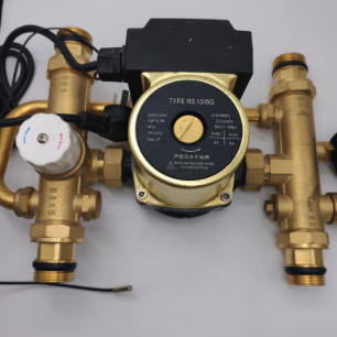 Conjunto de bomba de circulación de mezcla inteligente con control de temperatura