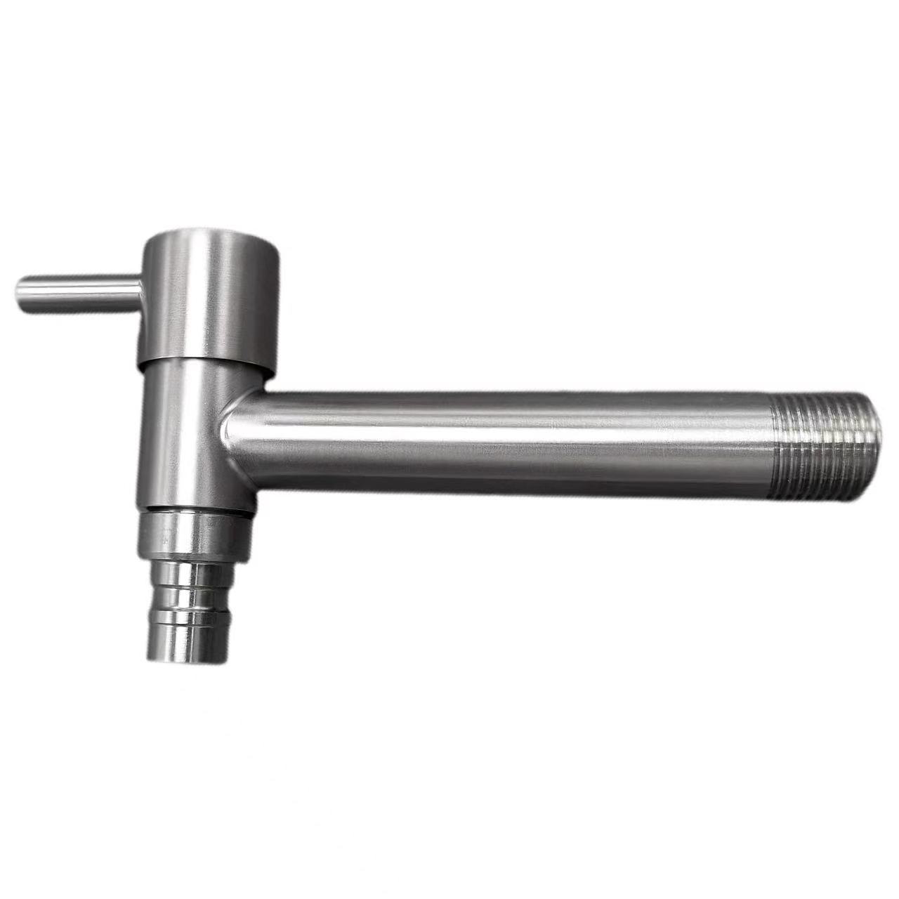 Grifo de acero inoxidable de apertura rápida en forma de T